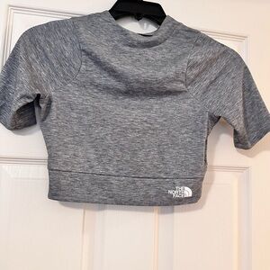 The North Face Sz Small Crop Top Short-Sleeve Tekware Technology Summer Active